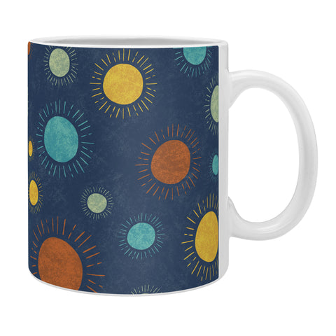 Gabriela Simon Blue Desert Sun Coffee Mug