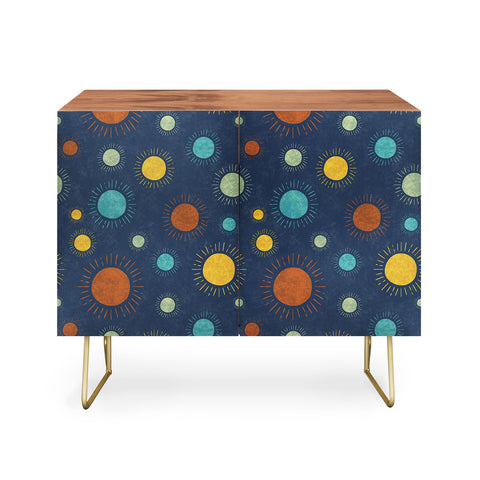 Gabriela Simon Blue Desert Sun Credenza