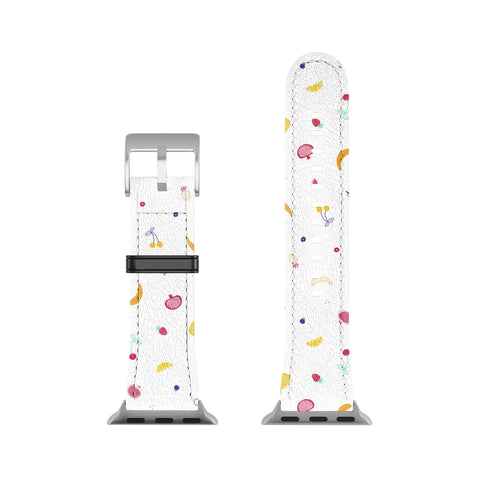 Gabriela Simon Ditsy Fruity Doodles Apple Watch Band