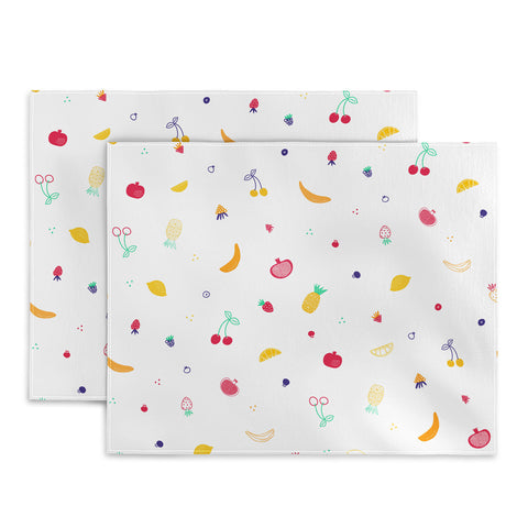 Gabriela Simon Ditsy Fruity Doodles Placemat