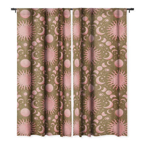 Gabriela Simon Dusty Pink Boho Celestial Blackout Non Repeat