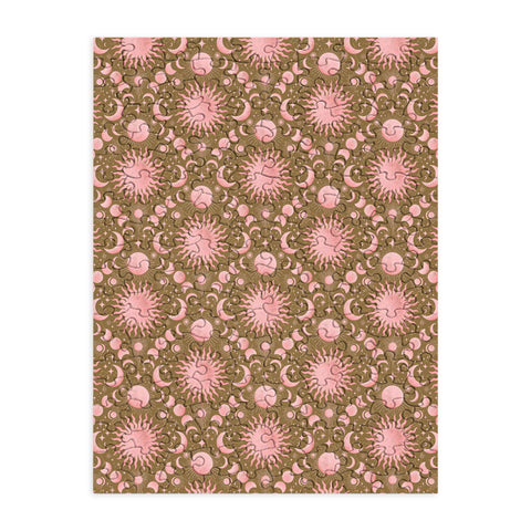 Gabriela Simon Dusty Pink Boho Celestial Puzzle