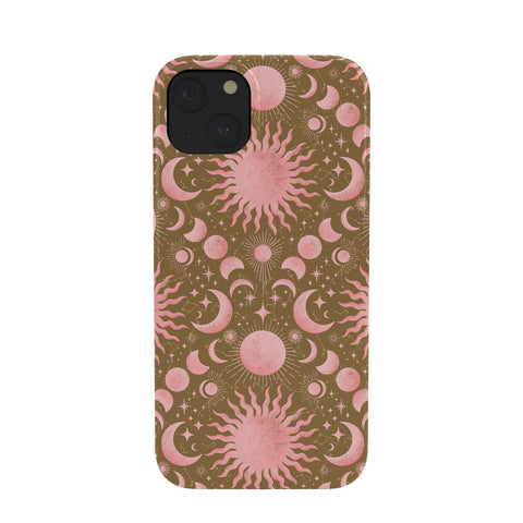 Gabriela Simon Dusty Pink Boho Celestial Phone Case