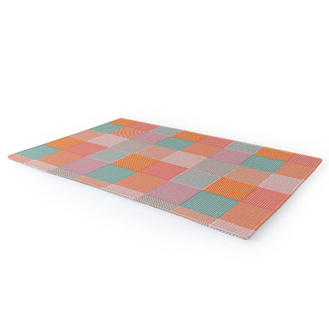 Gabriela Simon Flower Fields Abstract Area Rug