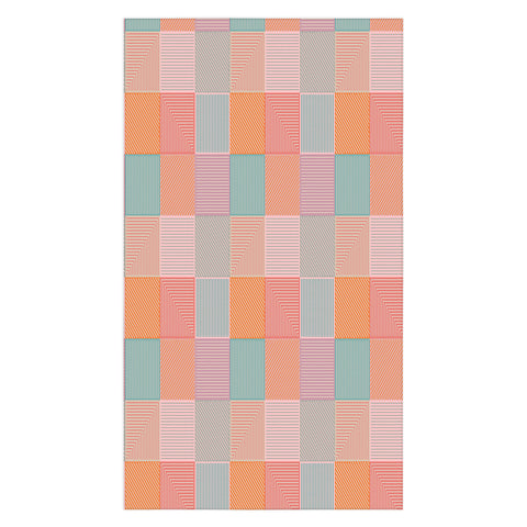 Gabriela Simon Flower Fields Abstract Tablecloth