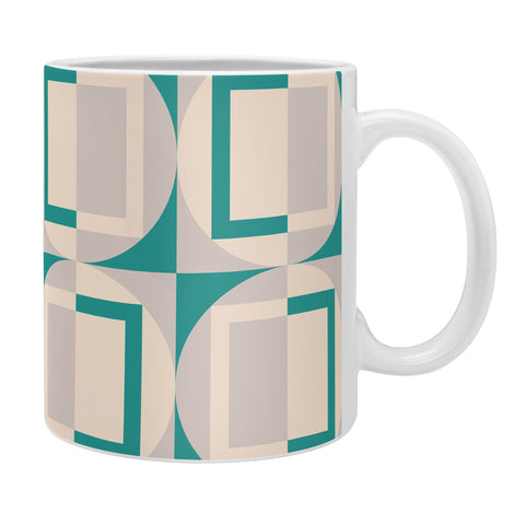 Gabriela Simon Mid Century Modern Geometric Coffee Mug