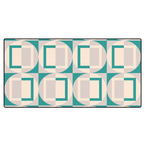Gabriela Simon Mid Century Modern Geometric Desk Mat