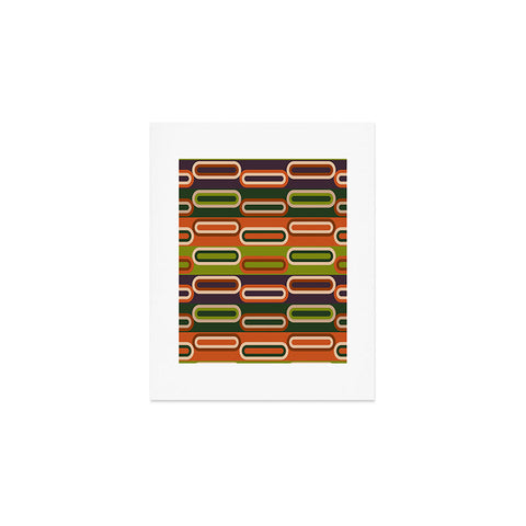 Gabriela Simon Mid Century Modern Geometry Art Print