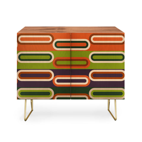 Gabriela Simon Mid Century Modern Geometry Credenza