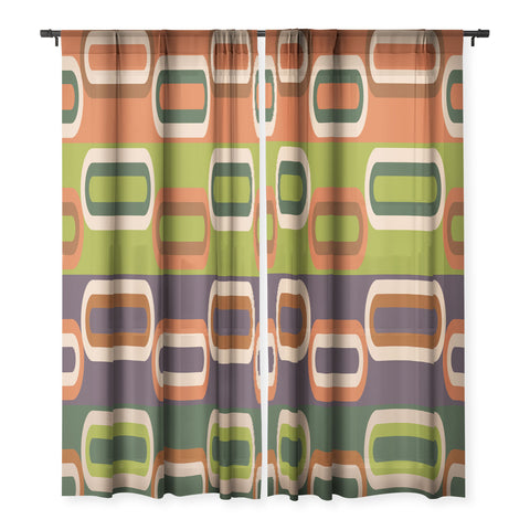 Gabriela Simon Mid Century Modern Geometry Sheer Non Repeat