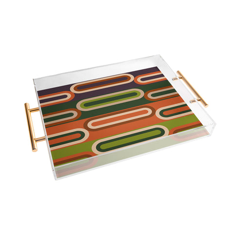 Gabriela Simon Mid Century Modern Geometry Acrylic Tray