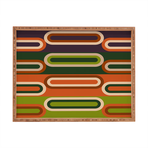 Gabriela Simon Mid Century Modern Geometry Rectangular Tray