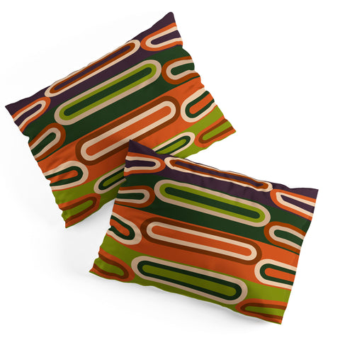 Gabriela Simon Mid Century Modern Geometry Pillow Shams