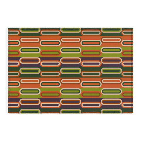 Gabriela Simon Mid Century Modern Geometry Outdoor Rug