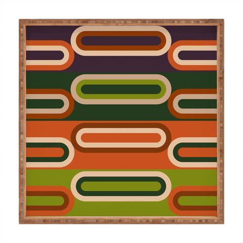 Gabriela Simon Mid Century Modern Geometry Square Tray