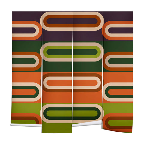 Gabriela Simon Mid Century Modern Geometry Wall Mural