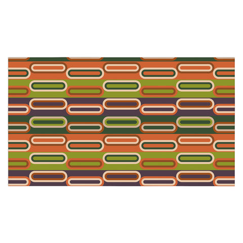 Gabriela Simon Mid Century Modern Geometry Tablecloth