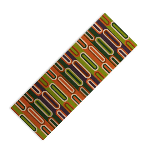 Gabriela Simon Mid Century Modern Geometry Yoga Mat