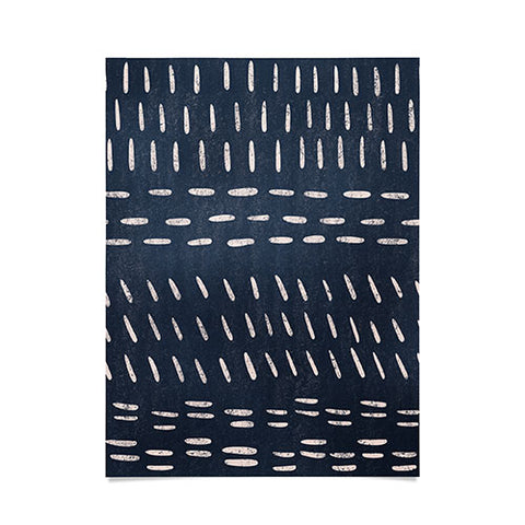 Gabriela Simon Mudcloth Distress Denim Poster