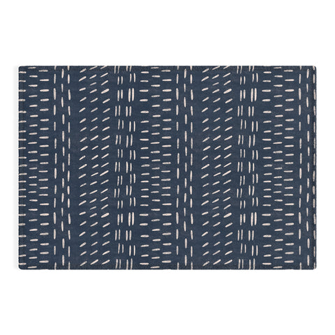 Gabriela Simon Mudcloth Distress Denim Outdoor Rug
