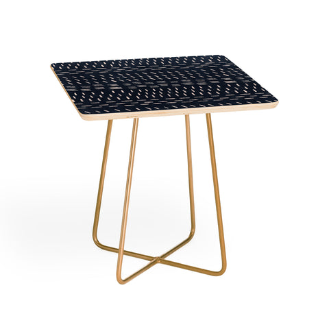 Gabriela Simon Mudcloth Distress Denim Side Table