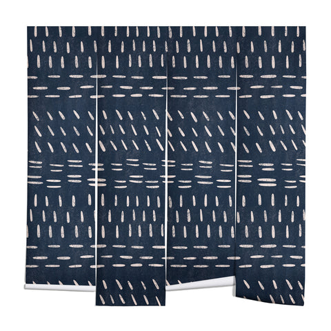 Gabriela Simon Mudcloth Distress Denim Wall Mural