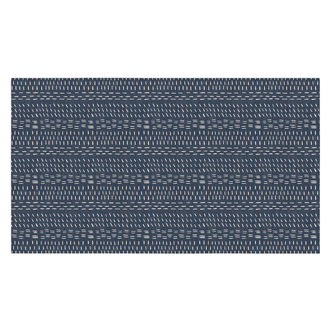 Gabriela Simon Mudcloth Distress Denim Tablecloth