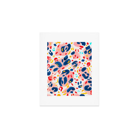 Gabriela Simon Painted Abstract Leopard Print Art Print