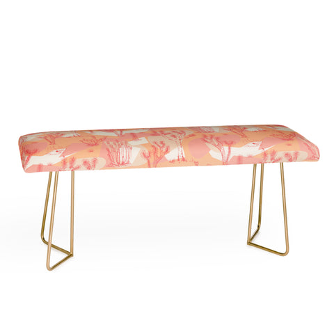 Gabriela Simon Peach Mohave Desert Bench