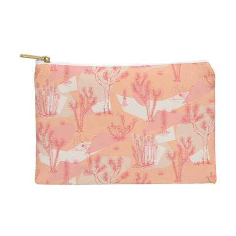 Gabriela Simon Peach Mohave Desert Pouch