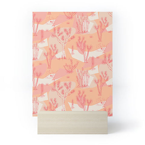 Gabriela Simon Peach Mohave Desert Mini Art Print