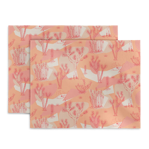 Gabriela Simon Peach Mohave Desert Placemat