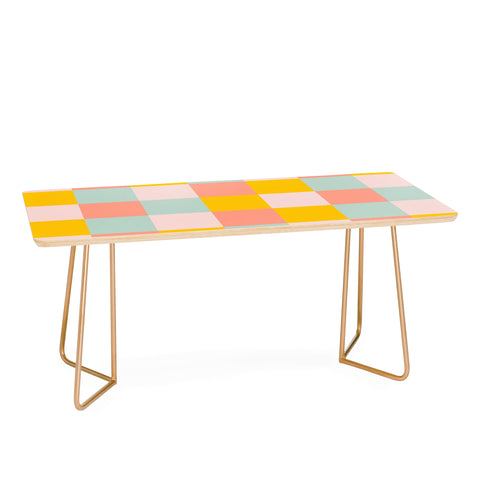 Gabriela Simon Retro Funky Checks Coffee Table