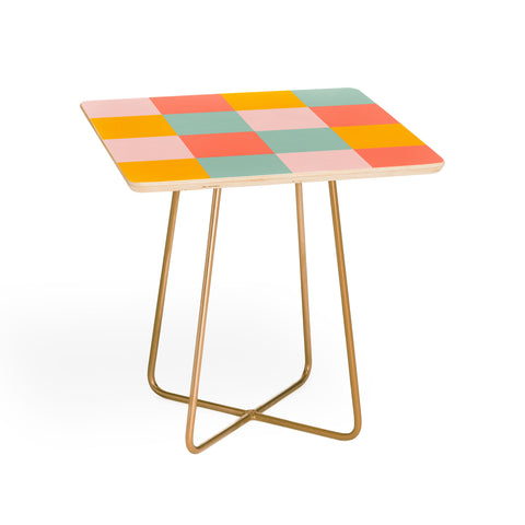 Gabriela Simon Retro Funky Checks Side Table