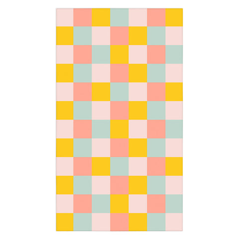 Gabriela Simon Retro Funky Checks Tablecloth