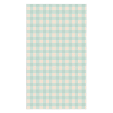 Gabriela Simon Retro Green Blue Gingham Tablecloth