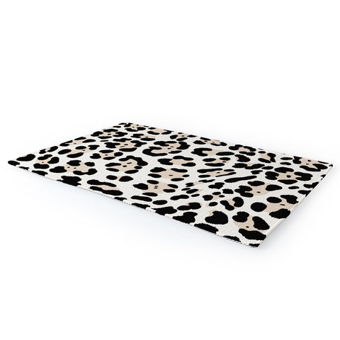 Gabriela Simon Snow Leopard Faux Area Rug