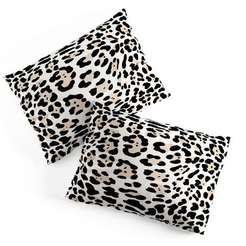 Gabriela Simon Snow Leopard Faux Pillow Shams