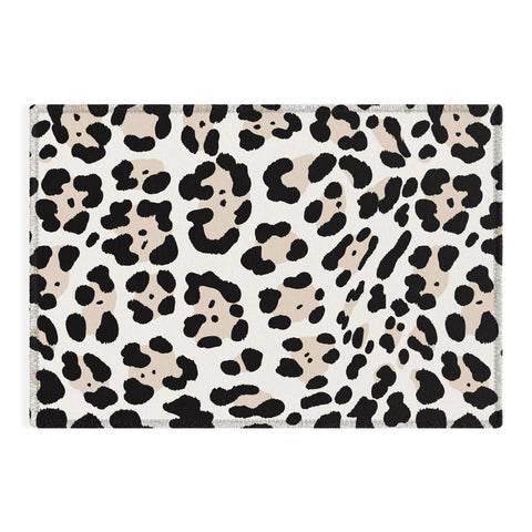 Gabriela Simon Snow Leopard Faux Outdoor Rug