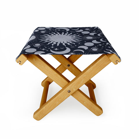 Gabriela Simon Tarot Celestial Indigo Folding Stool