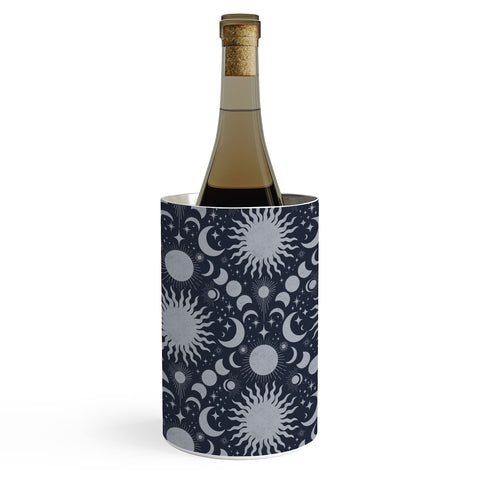 Gabriela Simon Tarot Celestial Indigo Wine Chiller