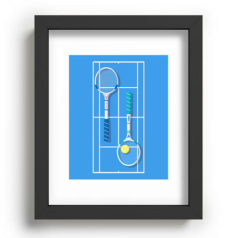 Gabriela Simon Tennis Retro Recessed Framing Rectangle