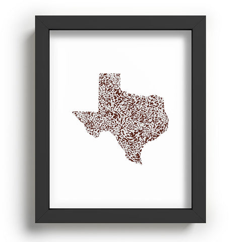 Gabriela Simon Texas Appaloosa Hide Recessed Framing Rectangle