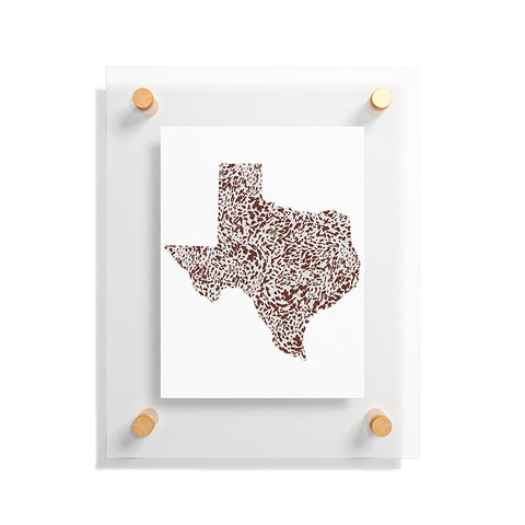 Gabriela Simon Texas Appaloosa Hide Floating Acrylic Print