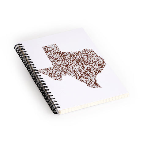 Gabriela Simon Texas Appaloosa Hide Spiral Notebook