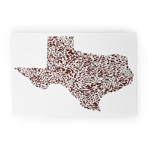 Gabriela Simon Texas Appaloosa Hide Welcome Mat