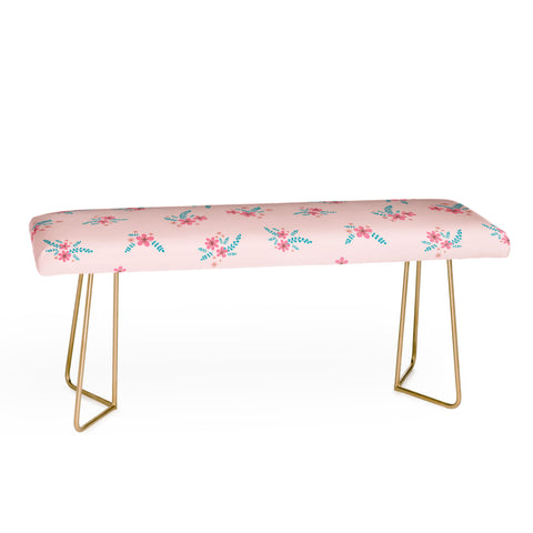 Gabriela Simon Vintage Cherry Blossom Bouquet Bench