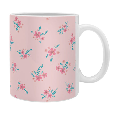 Gabriela Simon Vintage Cherry Blossom Bouquet Coffee Mug