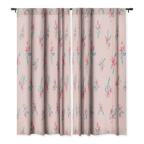 Gabriela Simon Vintage Cherry Blossom Bouquet Blackout Non Repeat