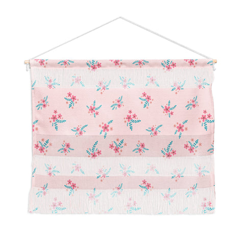 Gabriela Simon Vintage Cherry Blossom Bouquet Wall Hanging Landscape